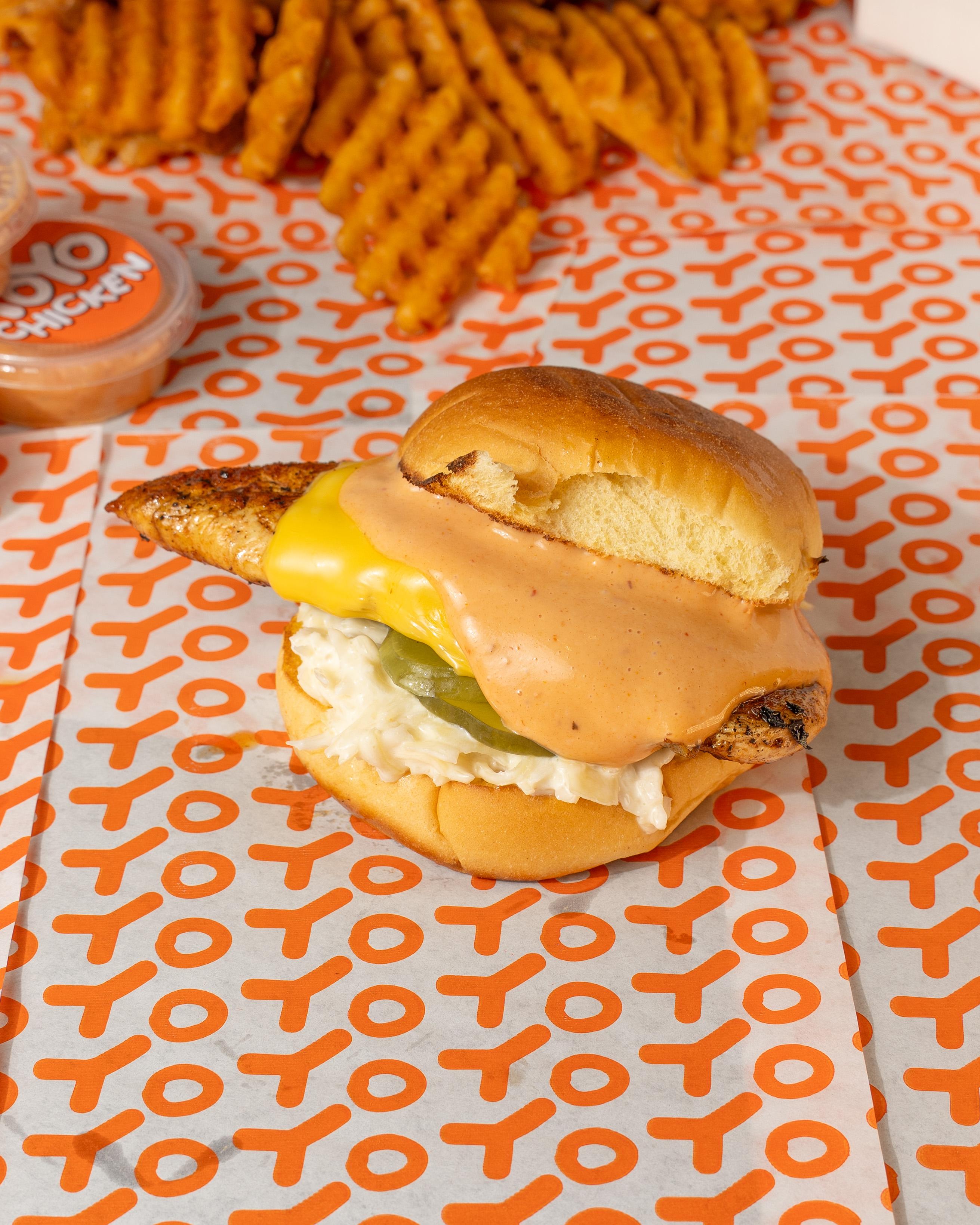 YoYo Grilled Chicken Sandwich Combo