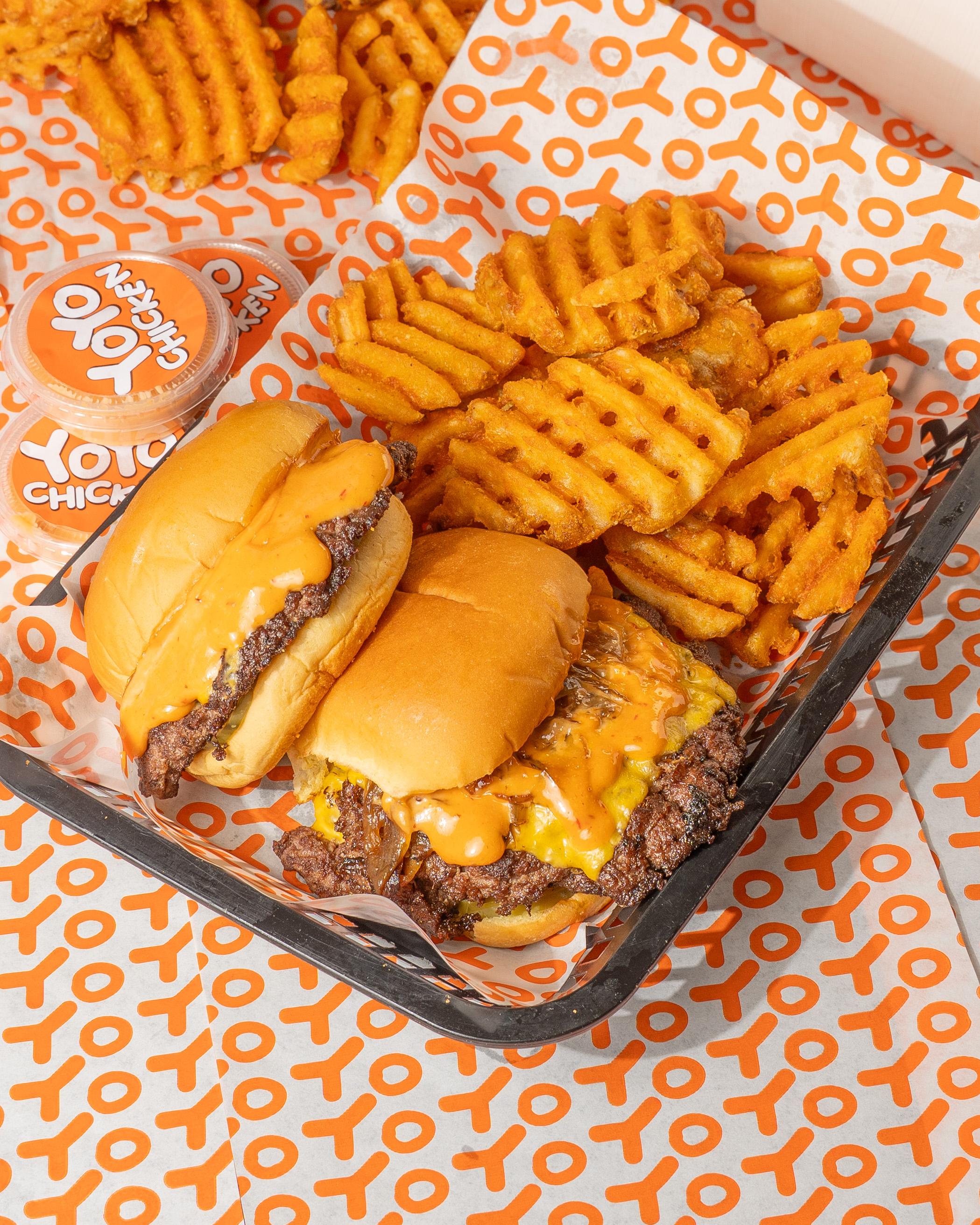 YoYo Burger Plate