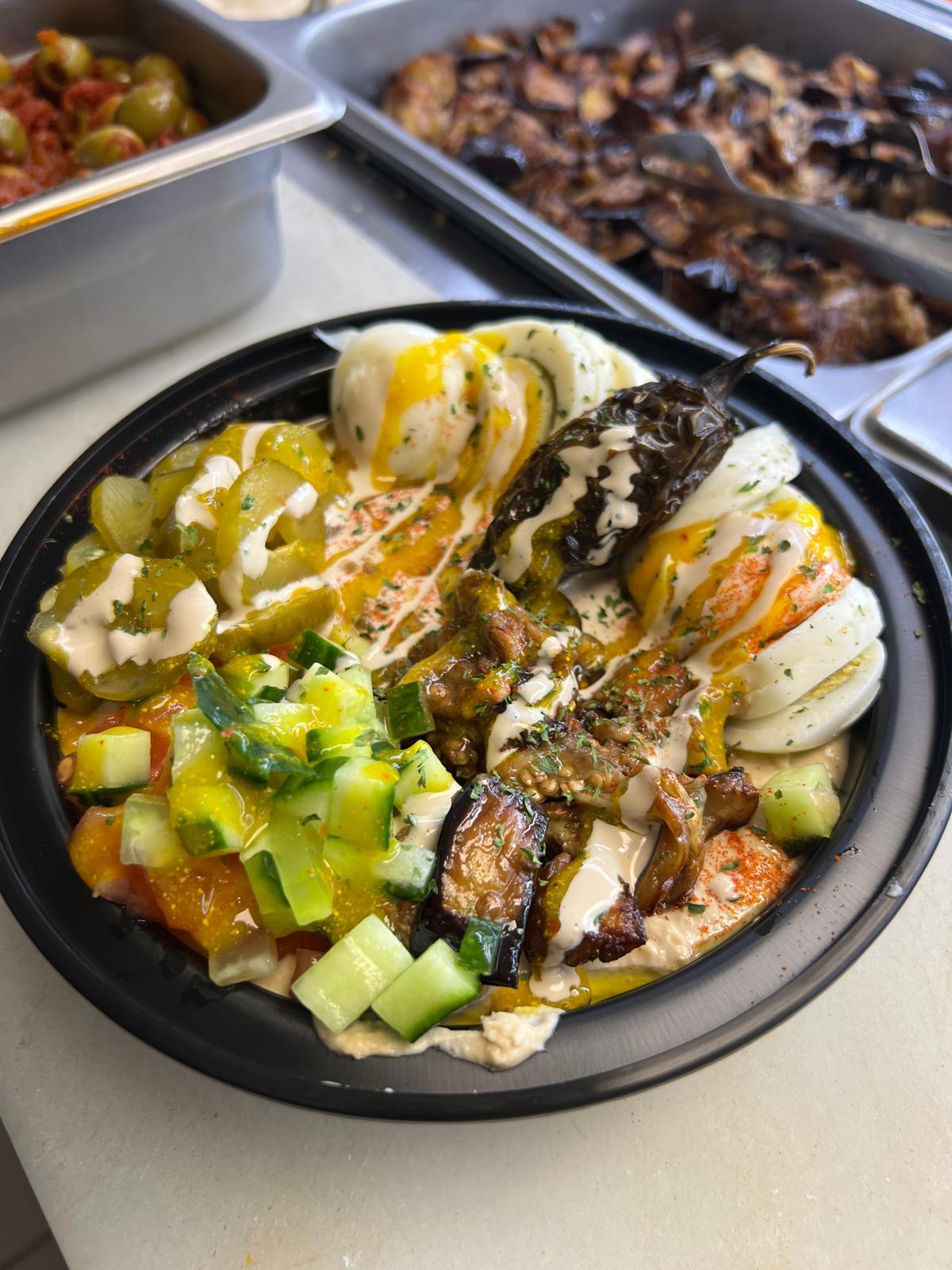 Sabich Plate