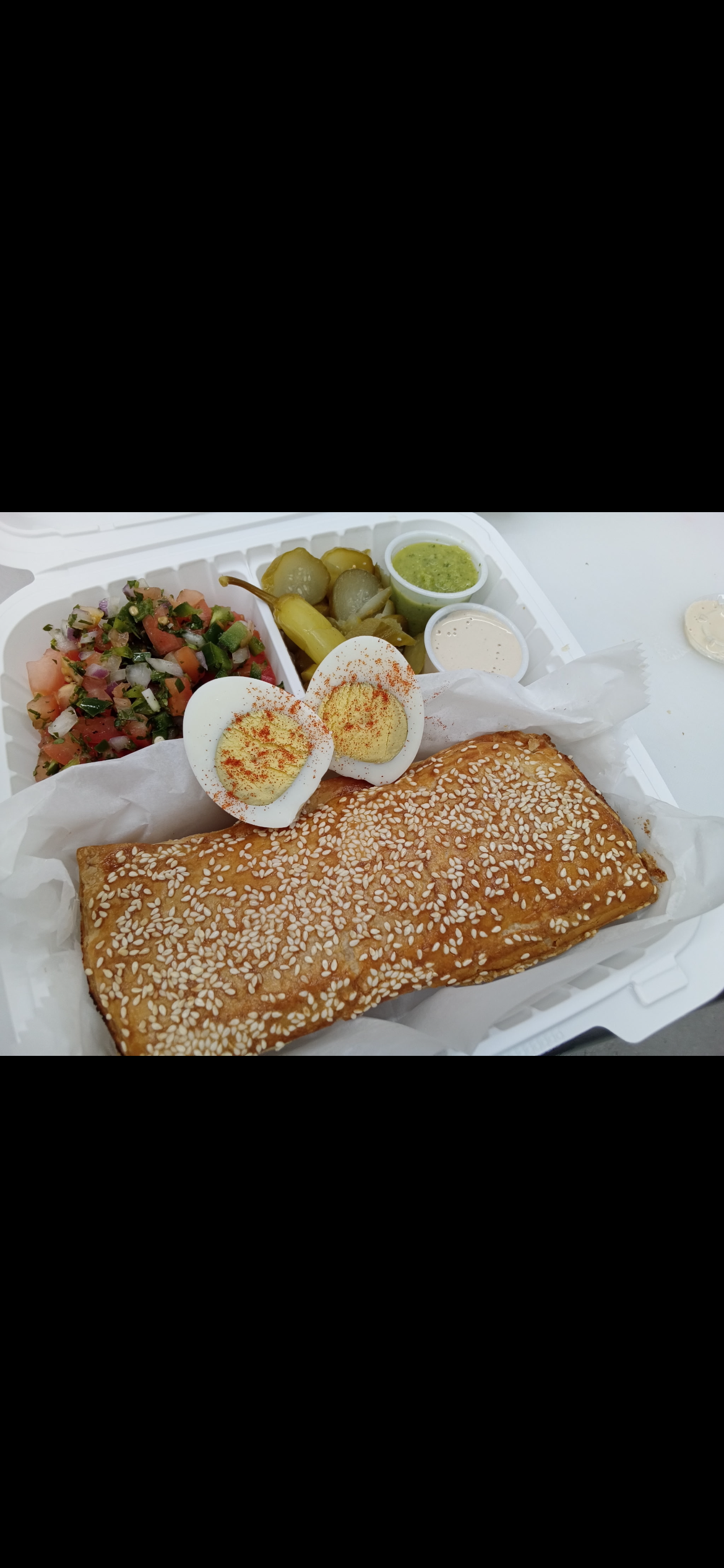 Potato bureka plate