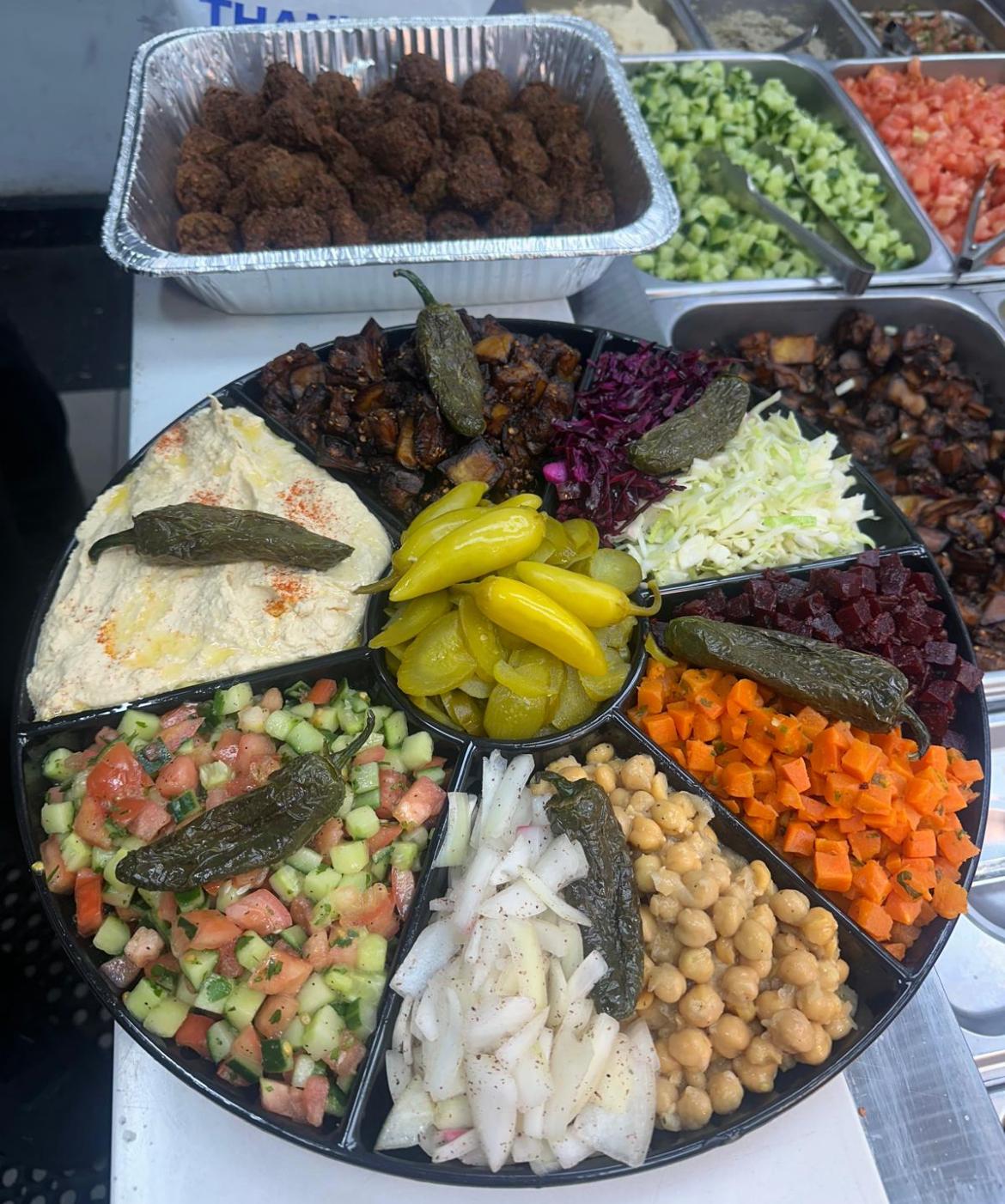 Mediterranean Combo Platter For 10