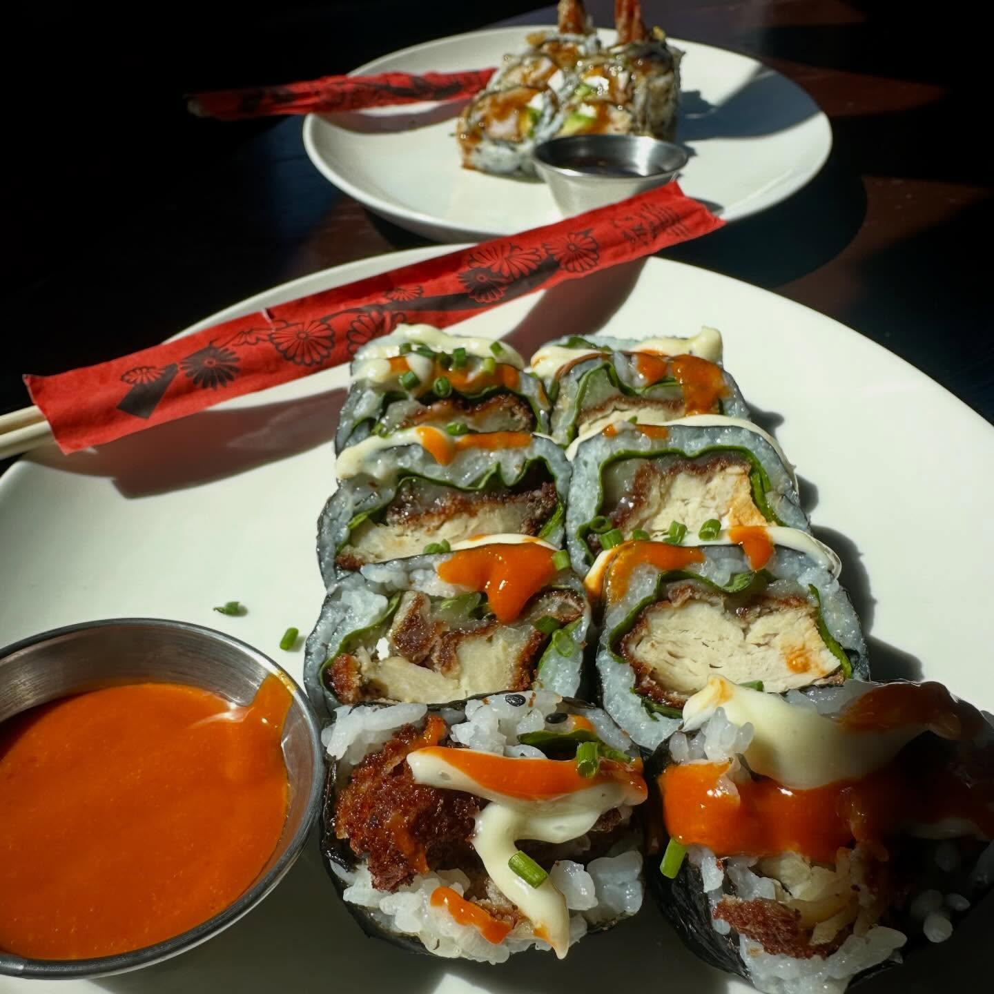 Buffalo Chicken Sushi