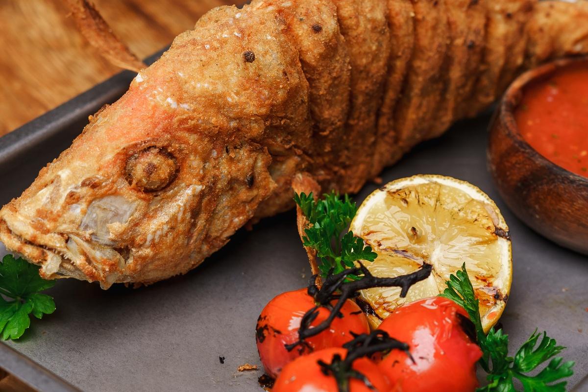 Crispy Whole Red Snapper