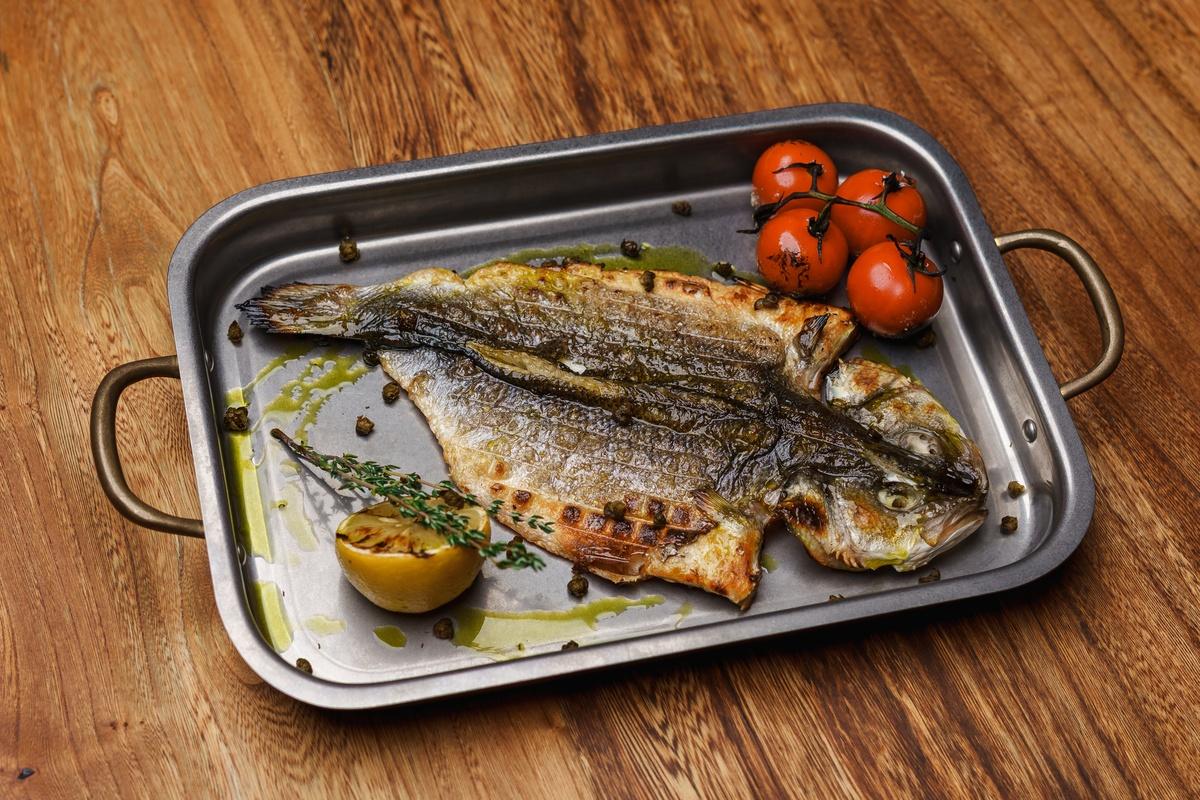 Grilled Branzino