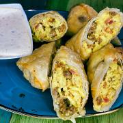 Breakfast Egg Rolls