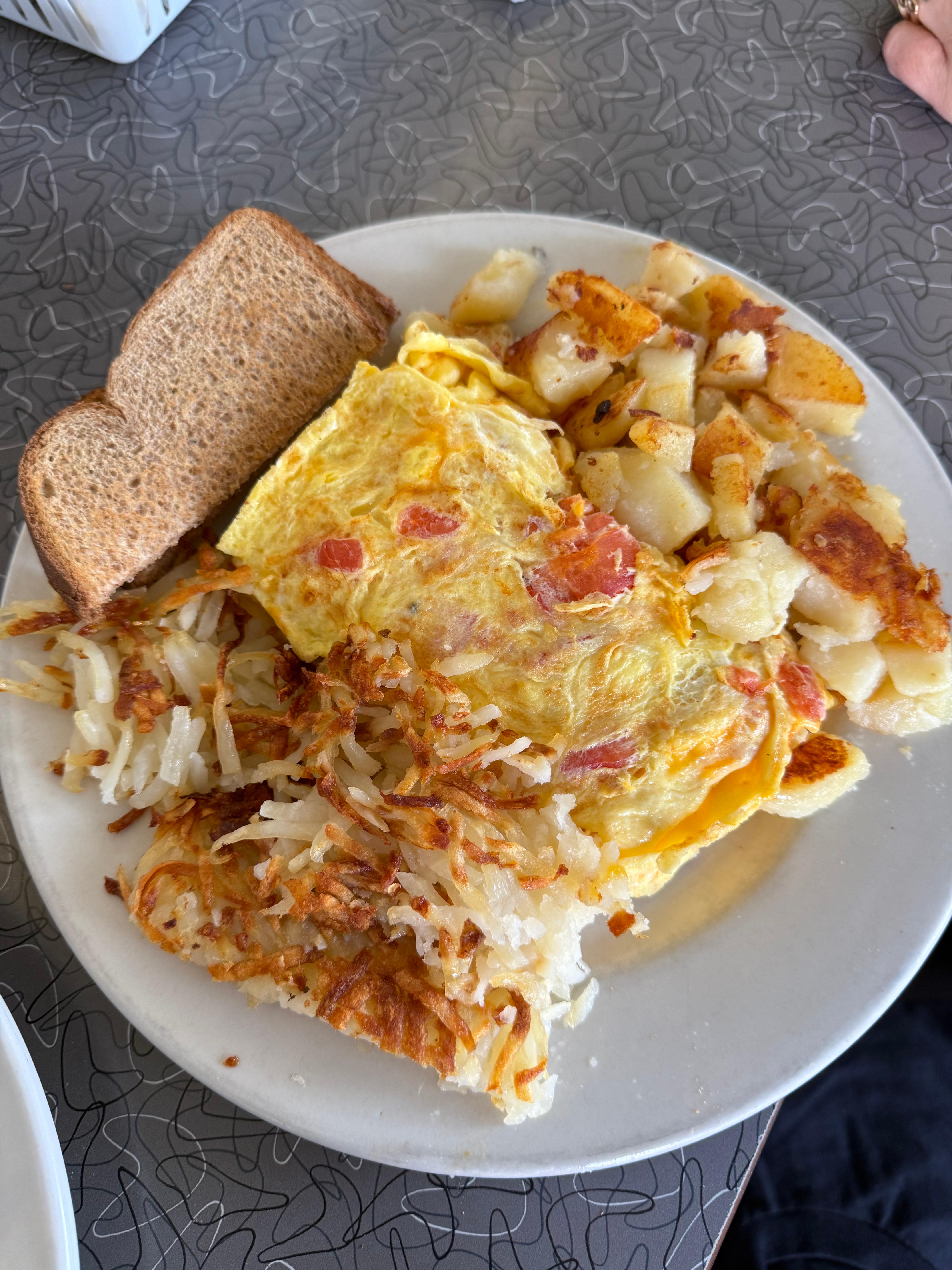 Chorizo omelet