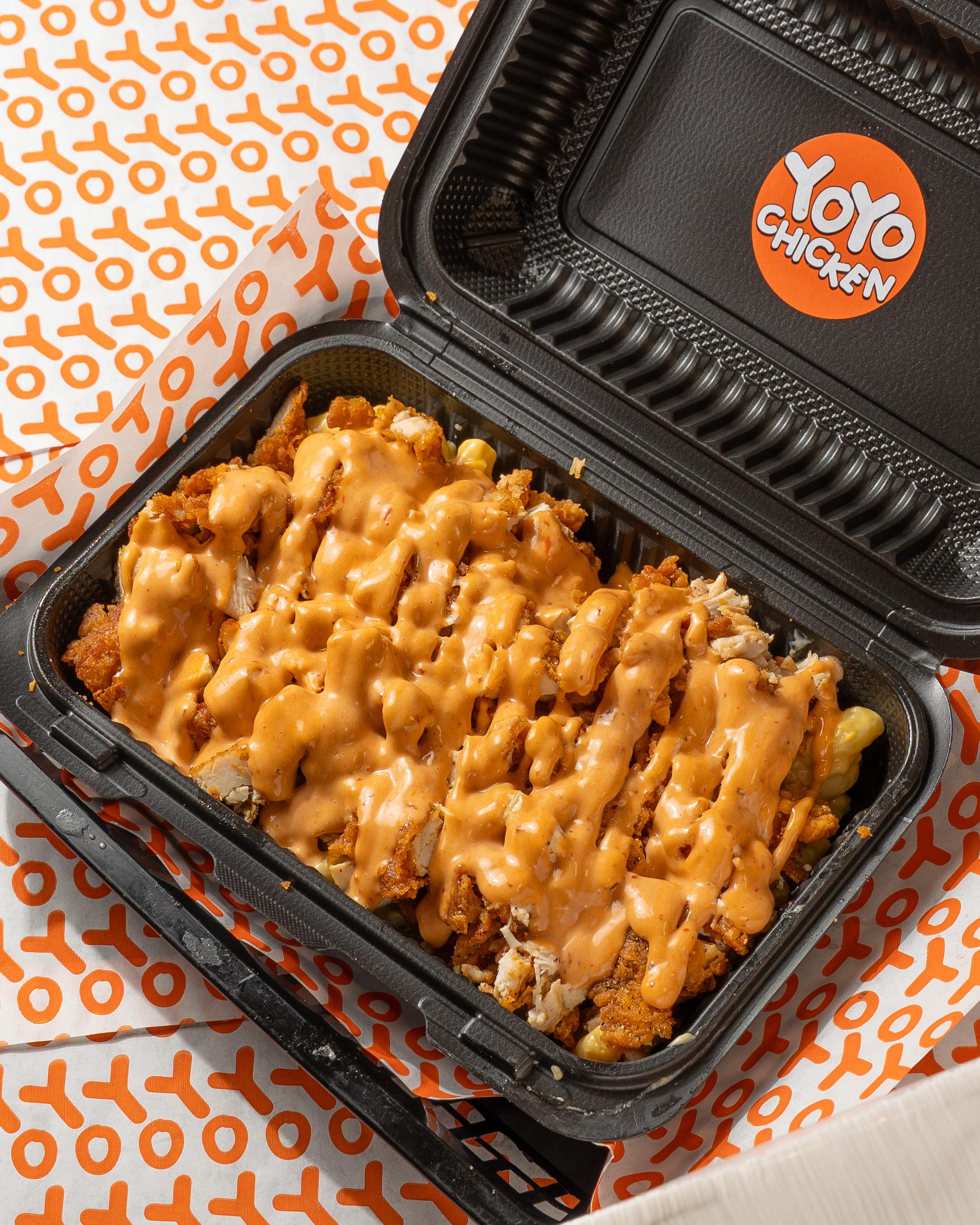(E) YoYo Chicken Mac Bowl