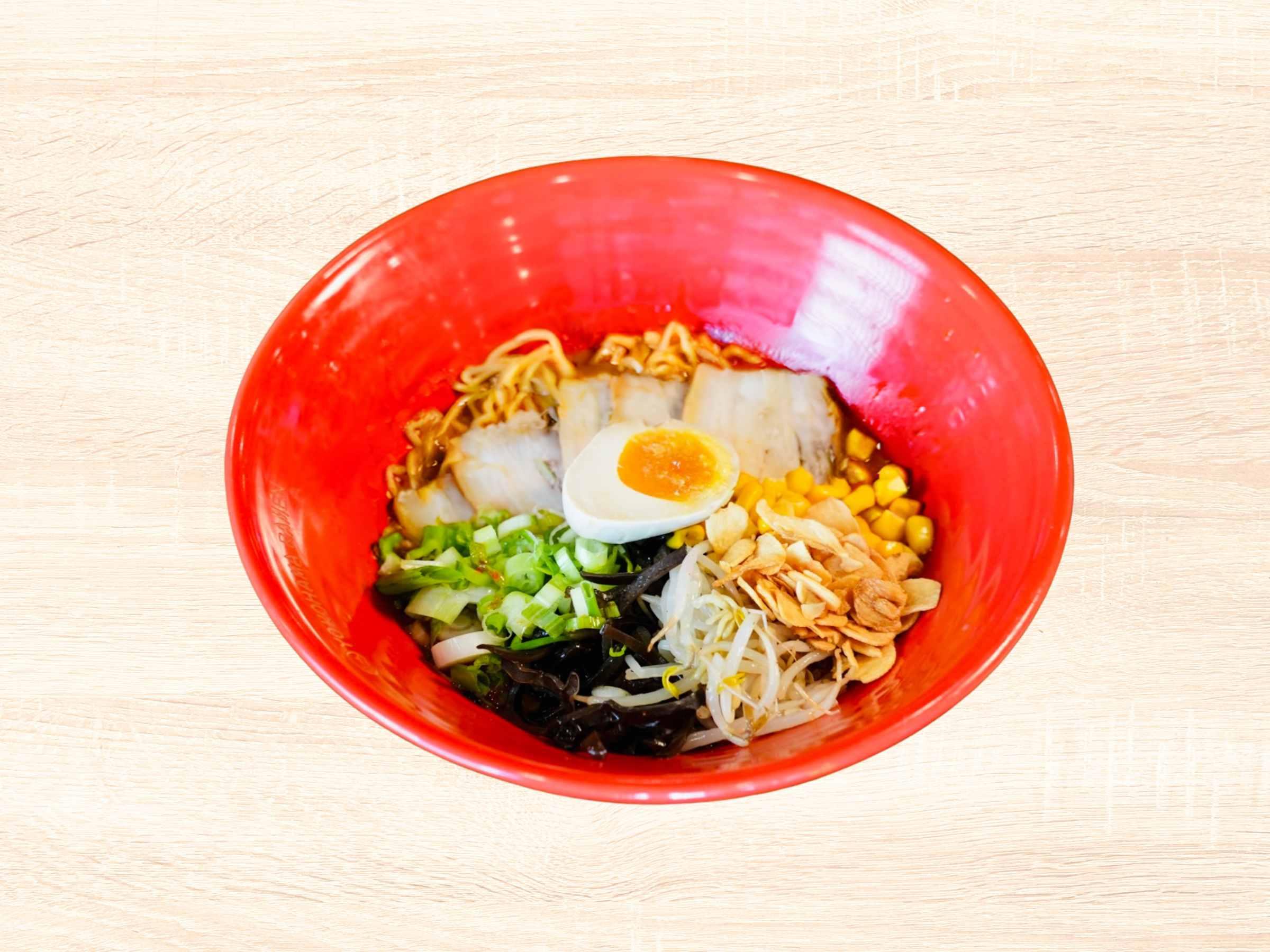 N5. Spicy Umami Garlic Miso Ramen