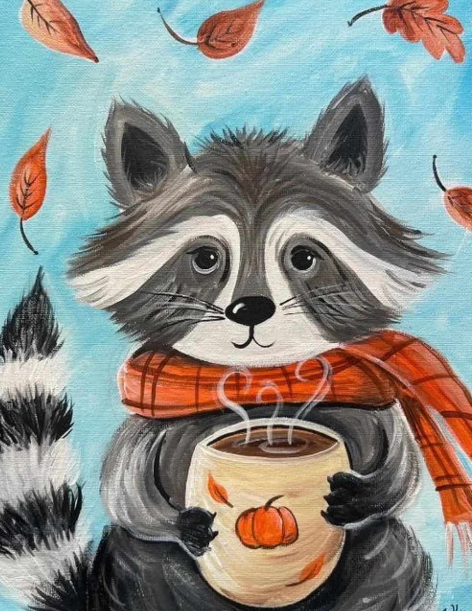 Jimothy's Pumpkin Latte Painting (10/21) - 7pm