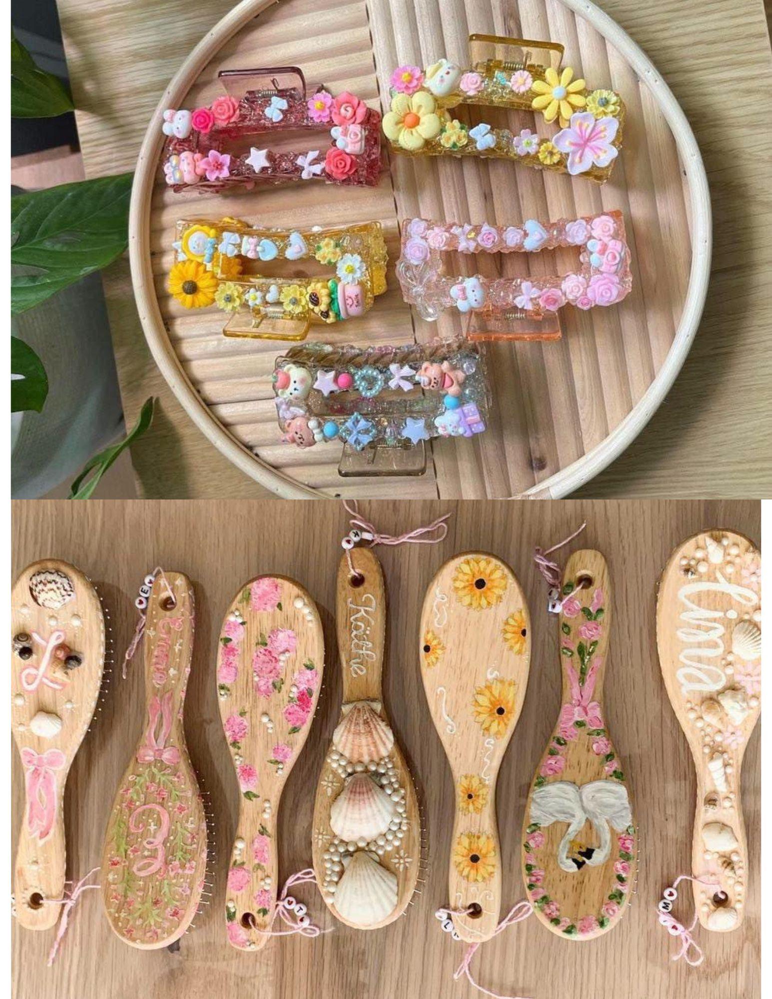 Hair Brush and Hair Clip Class  (8/12) - 6pm