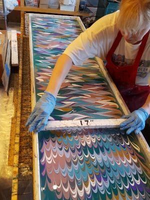 Water Marble Scarf