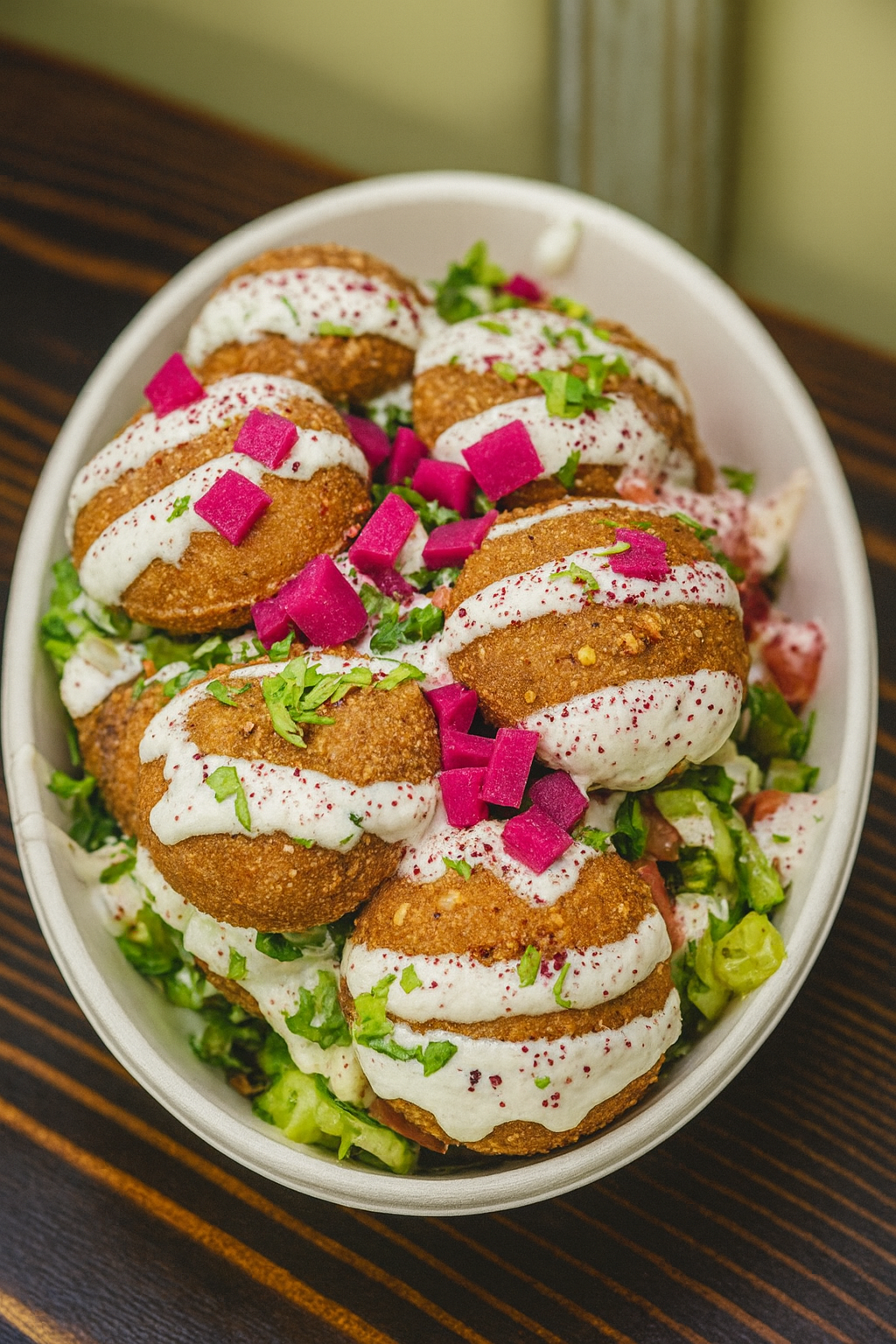 Falafel Spud (Vegan)