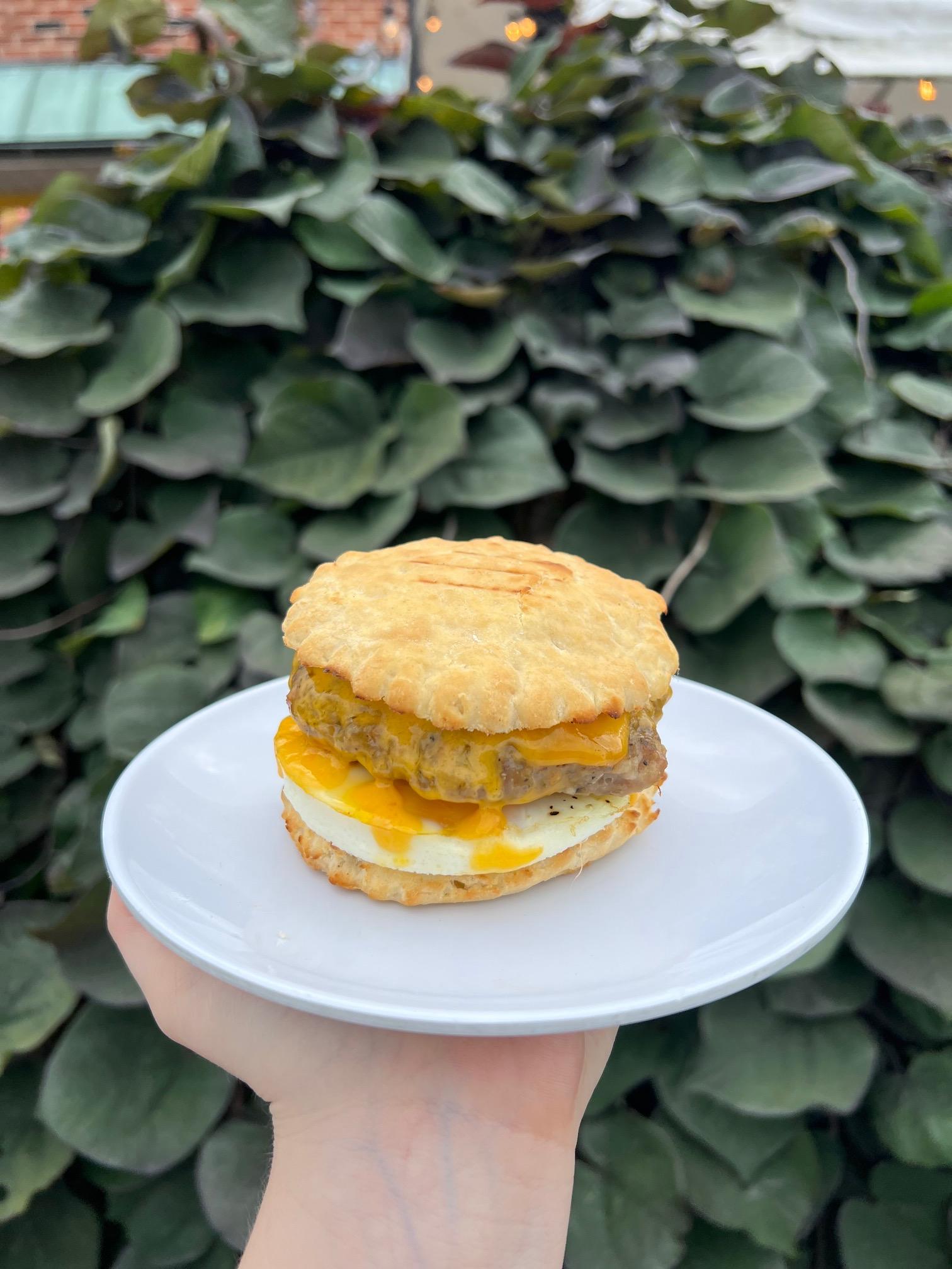 **Sausage Biscuit Sandwich