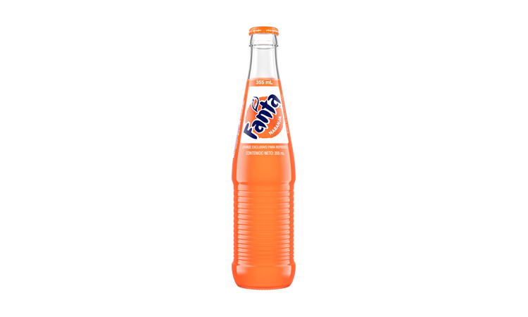 Mexican Fanta Orange, Bottle