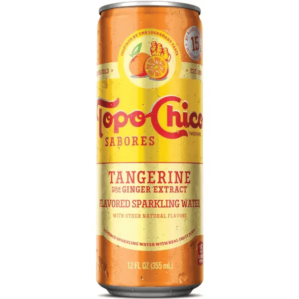Topo Chico Sabores Tangerine Ginger
