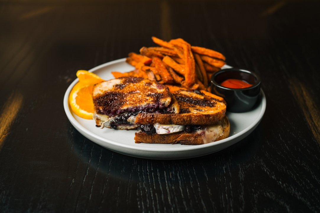Blueberry & Brie Grilled Cheese