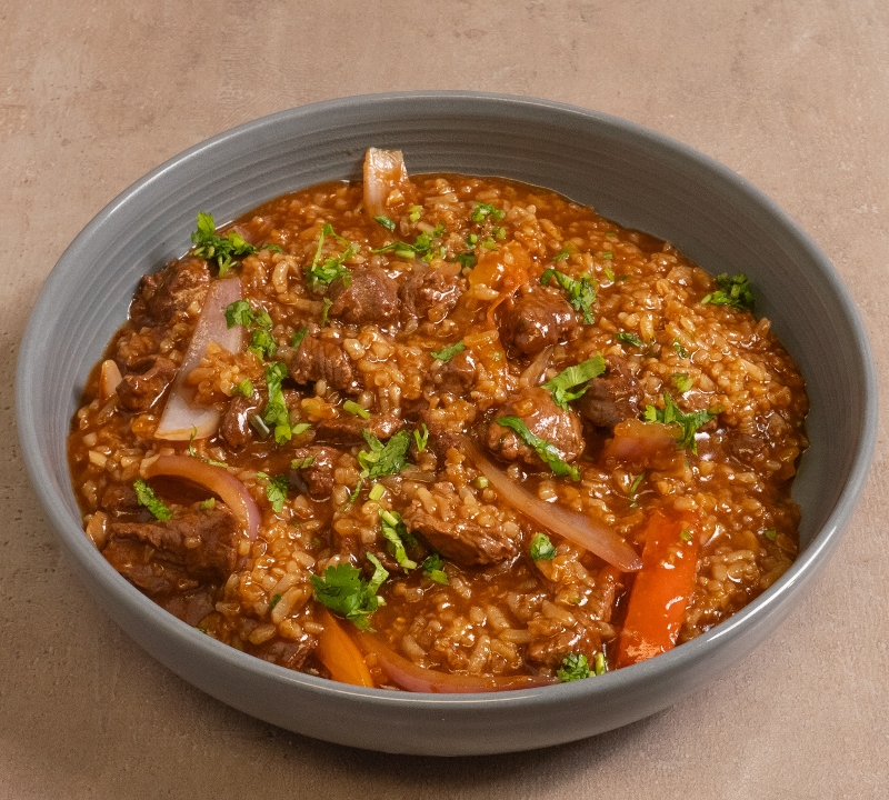 Risotto de Lomo Saltado