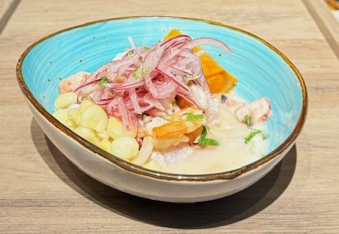 Ceviche Pescado -pulpo