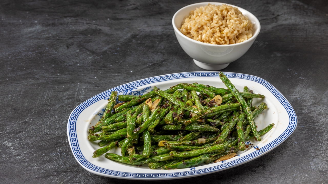 Dry Sautéed String Beans - 干煸四季豆 (V) (GF)