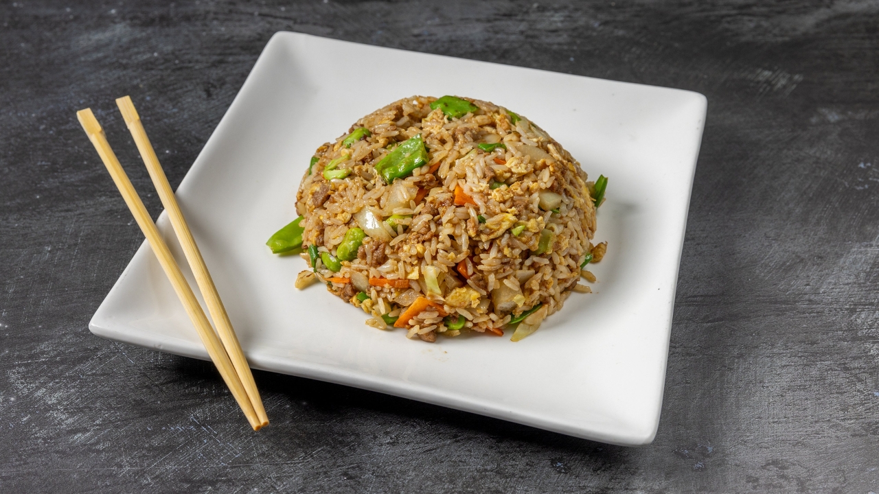 Impossible Fried Rice - 植物肉炒饭 (GF)