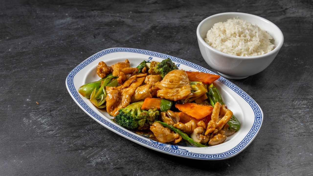 Chicken w. Mixed Vegetables - 杂菜鸡 (GF)