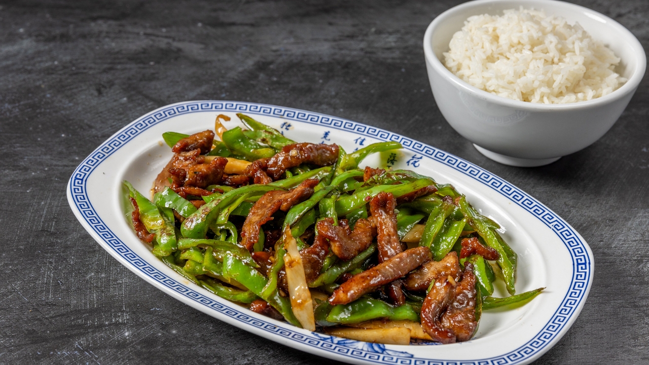 Szechuan Shredded Beef  - 小椒牛肉丝 (GF)