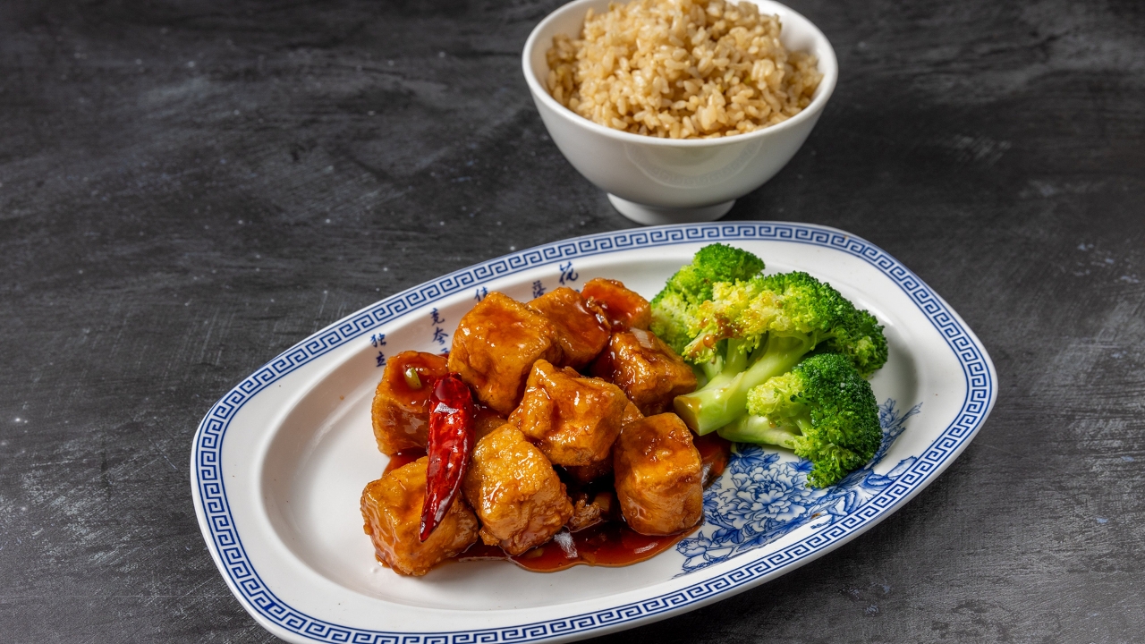 General Tso's Tofu - 左宗豆腐 (V) (GF)