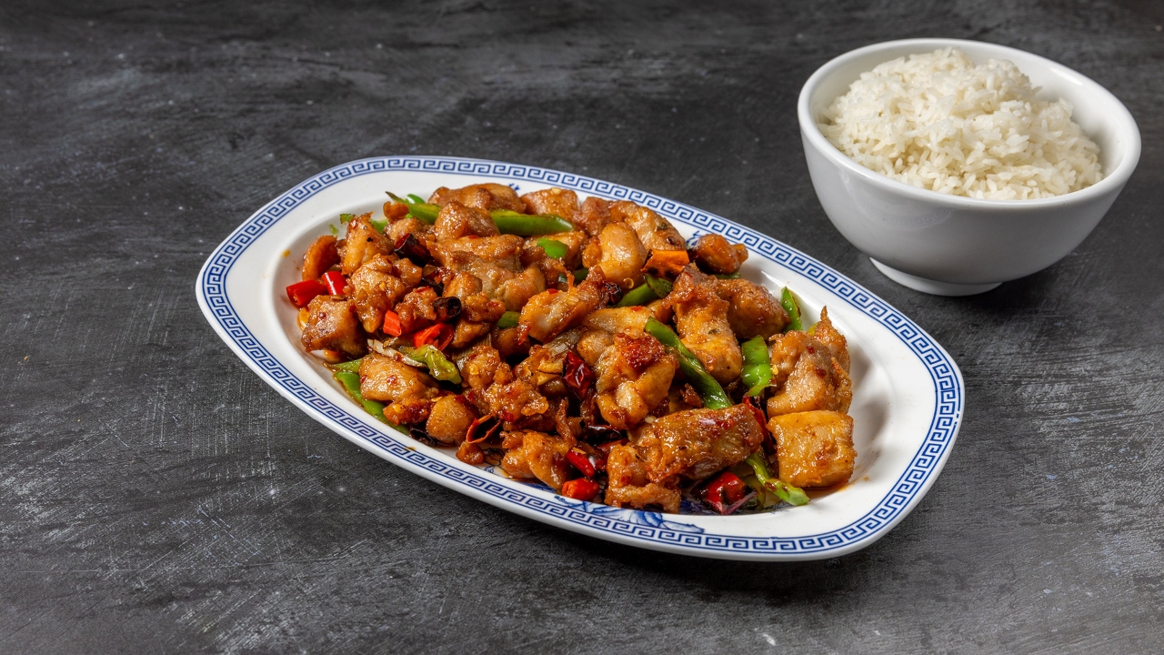 Chili Cube Chicken - 辣子鸡