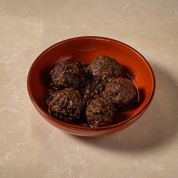 Caramelized onion meatballs