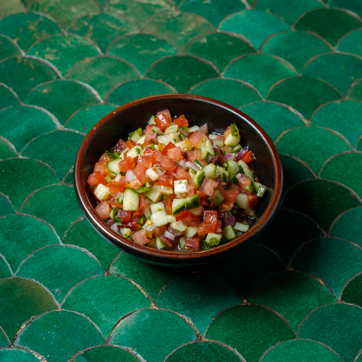 Israeli salad side