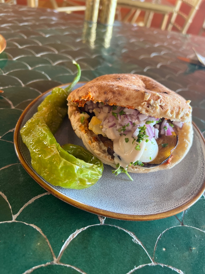 PALA pita Sabich - served by 4PM