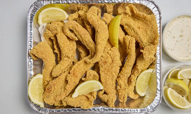 Cornmeal Fried Catfish Tray