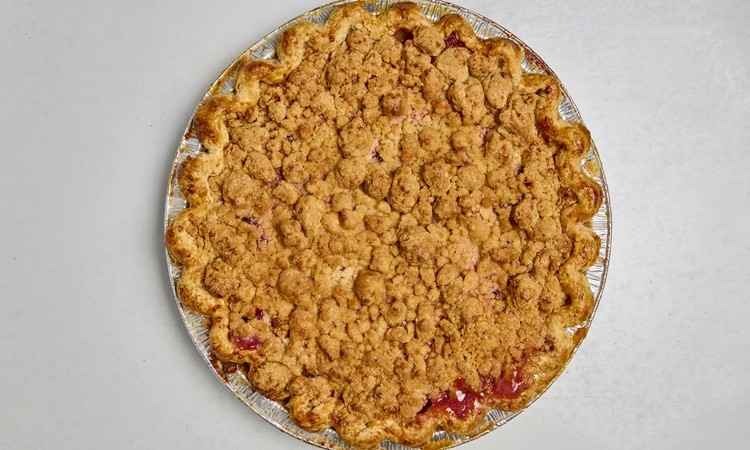 Sour Cherry & Pear Pie, Whole