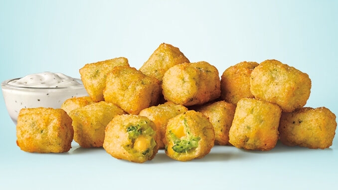 Broccoli Chedder Tots (Vegan)