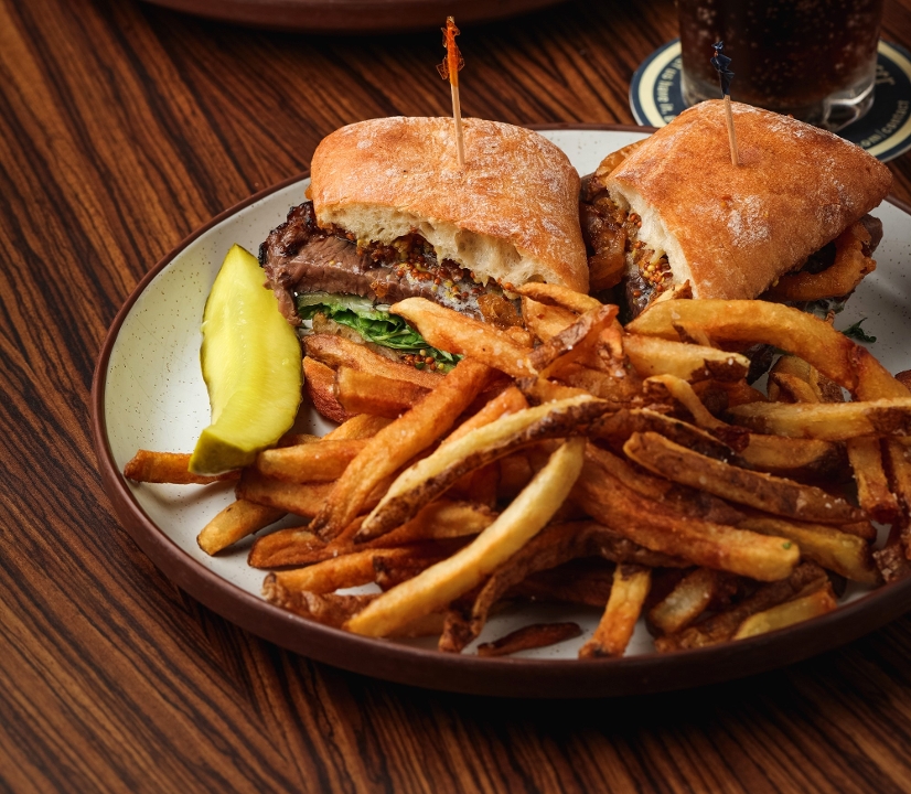 Black and Blue Sandwich