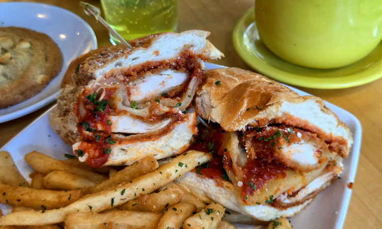 Chicken Parm at Little Luna, Cambridge