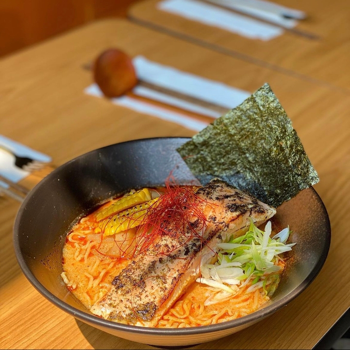 Spicy Salmon Miso Ramen