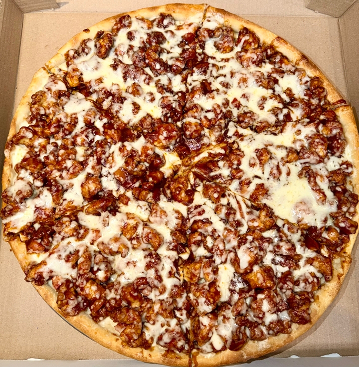 Large BBQ Chicken Deep Dish