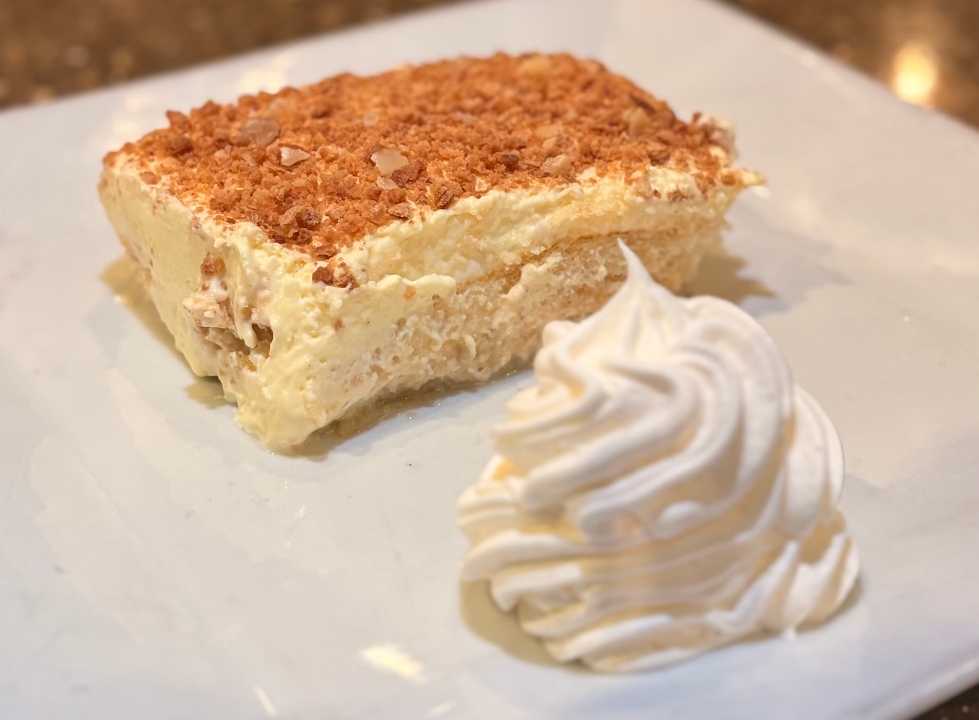 Tosted Almon Tiramisu