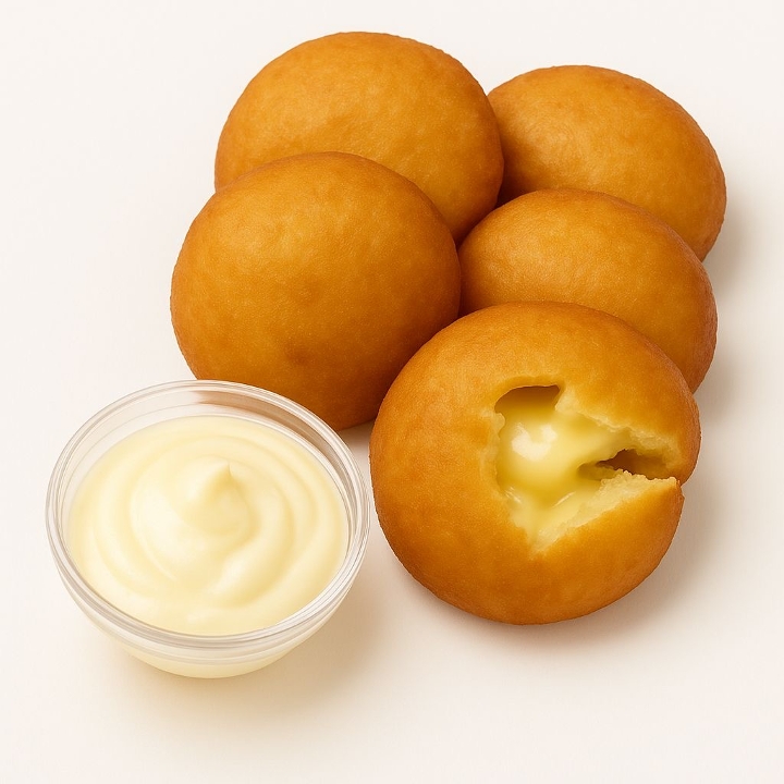AREPITAS DE QUESO CON NATA X 5