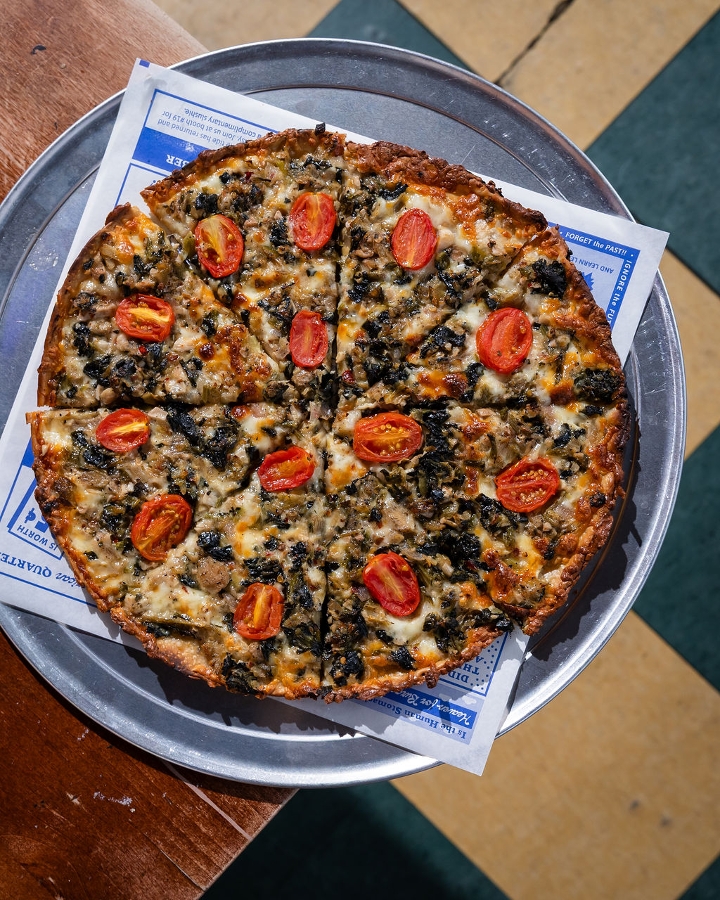 LARGE SPINACH ARTICHOKE (V)