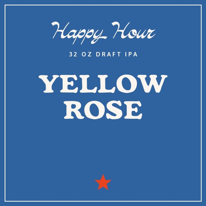 HH Lone Pint Yellow Rose