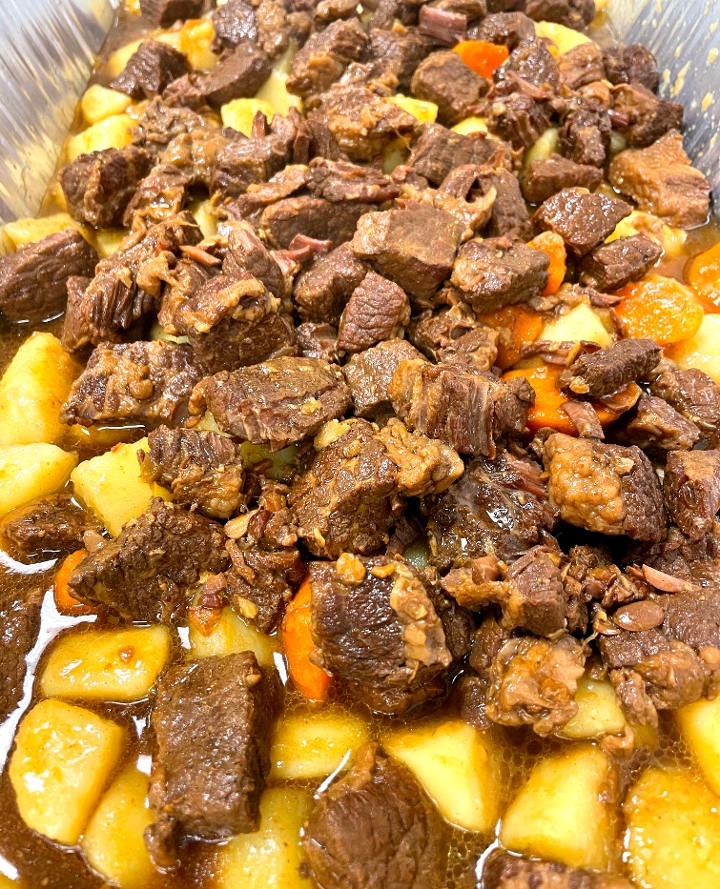 Beef Stew Rice Bowl - Catering