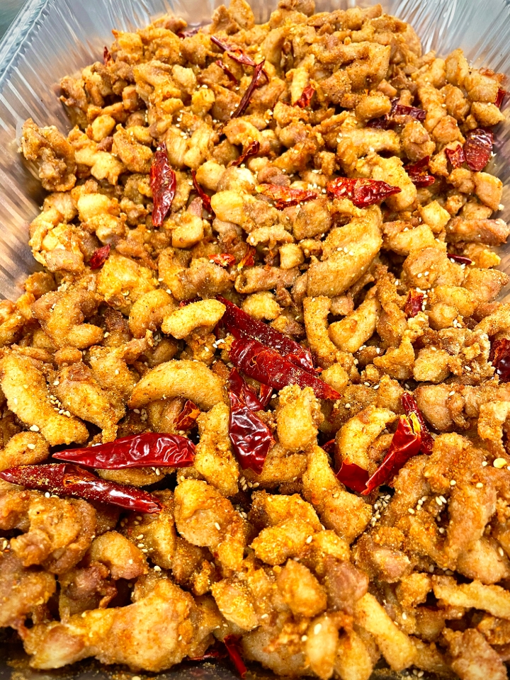 Ma-La Dried Peppers Chicken - Catering