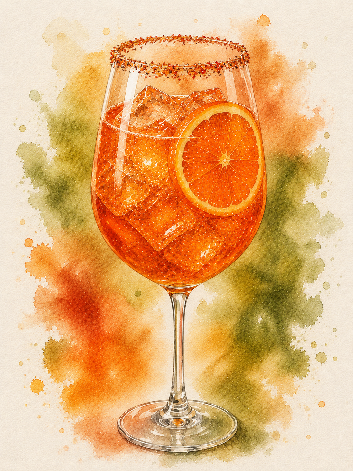 Puebla Delight Spritz presentation