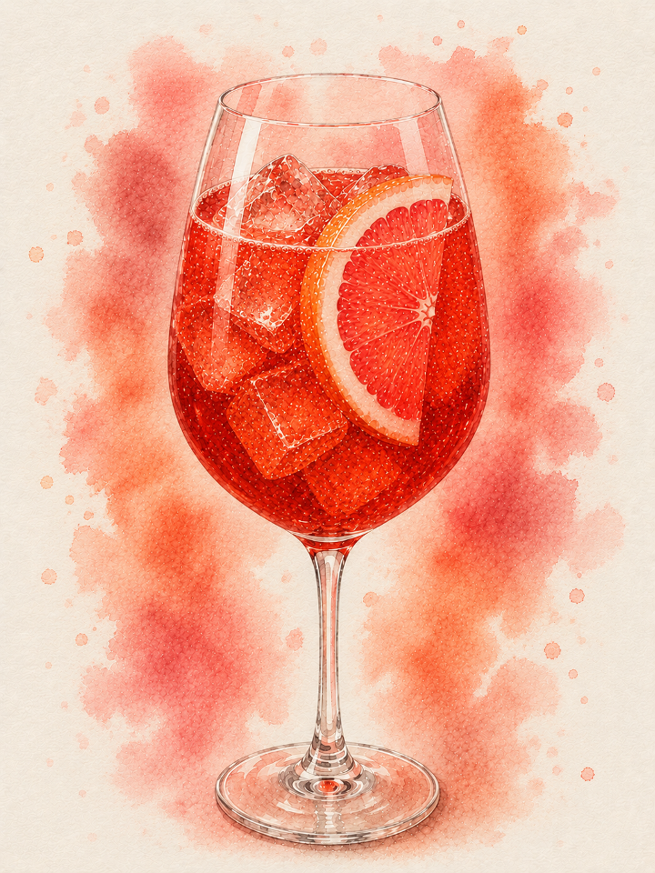 The Sbagliato Spritz presentation