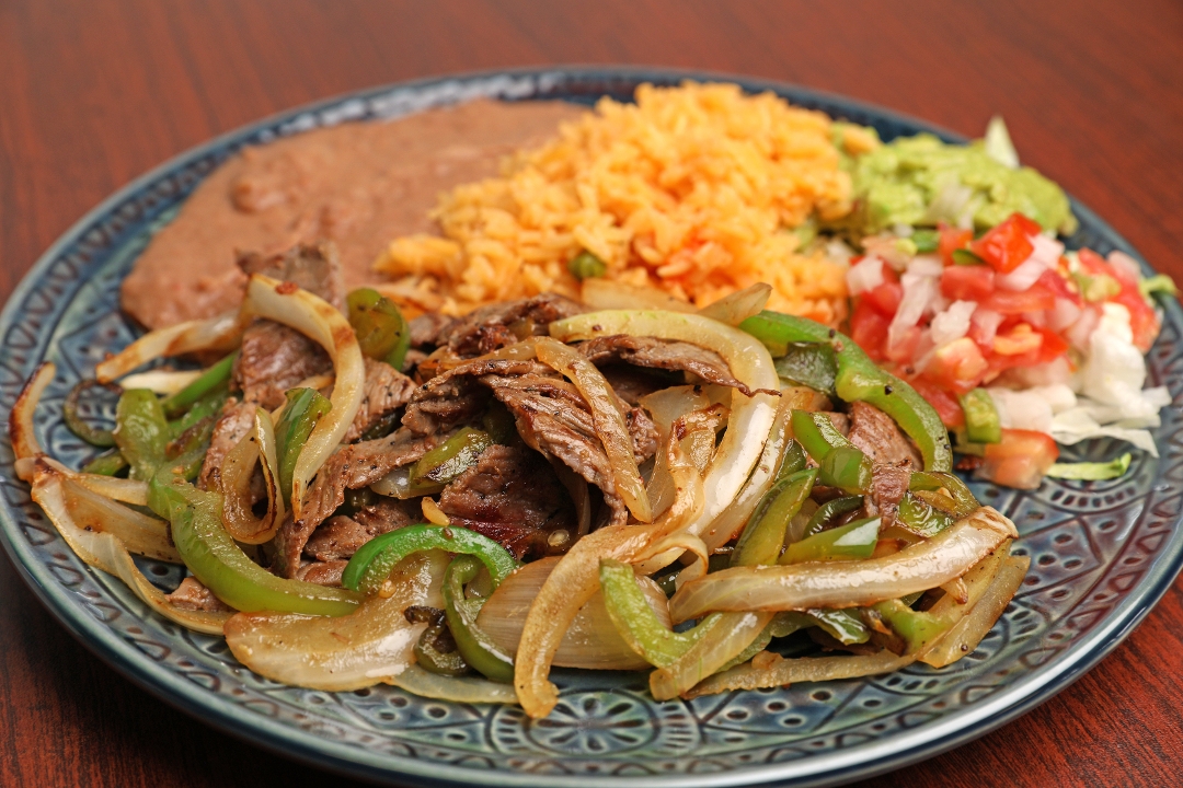 Beef FAJITAS Plate