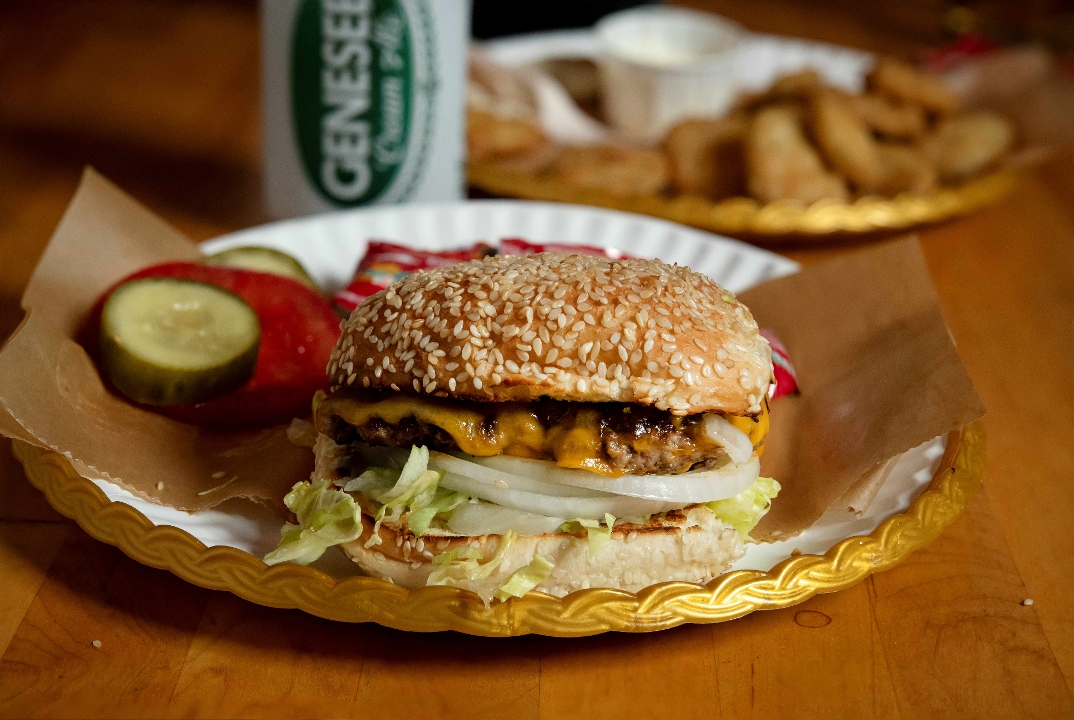 Local Only Cheeseburger