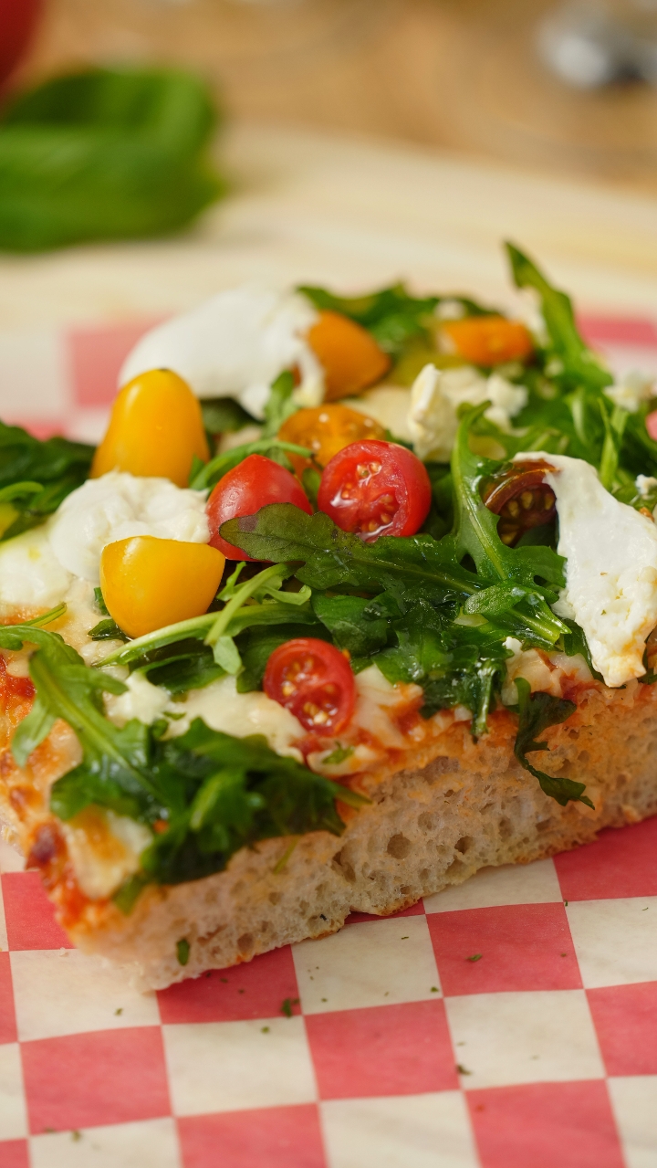 Sicilian Arugula, Tomatoes and Burrata