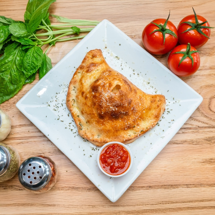 Eggplant parmigiana Calzone